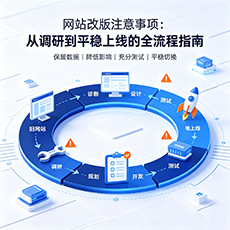 洪洞建站-网站改版注意事项：从调研到平稳上线的全流程指南