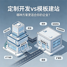 古县建站-定制开发vs模板建站：哪种方案更适合你的企业？