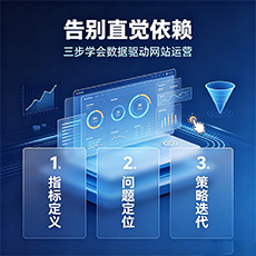 临汾建站-告别直觉依赖：三步学会数据驱动网站运营