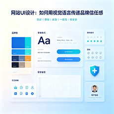 吉县建站-网站UI设计：如何用视觉语言传递品牌信任感