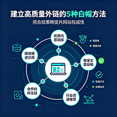 临汾建站-建立高质量外链的5种白帽方法